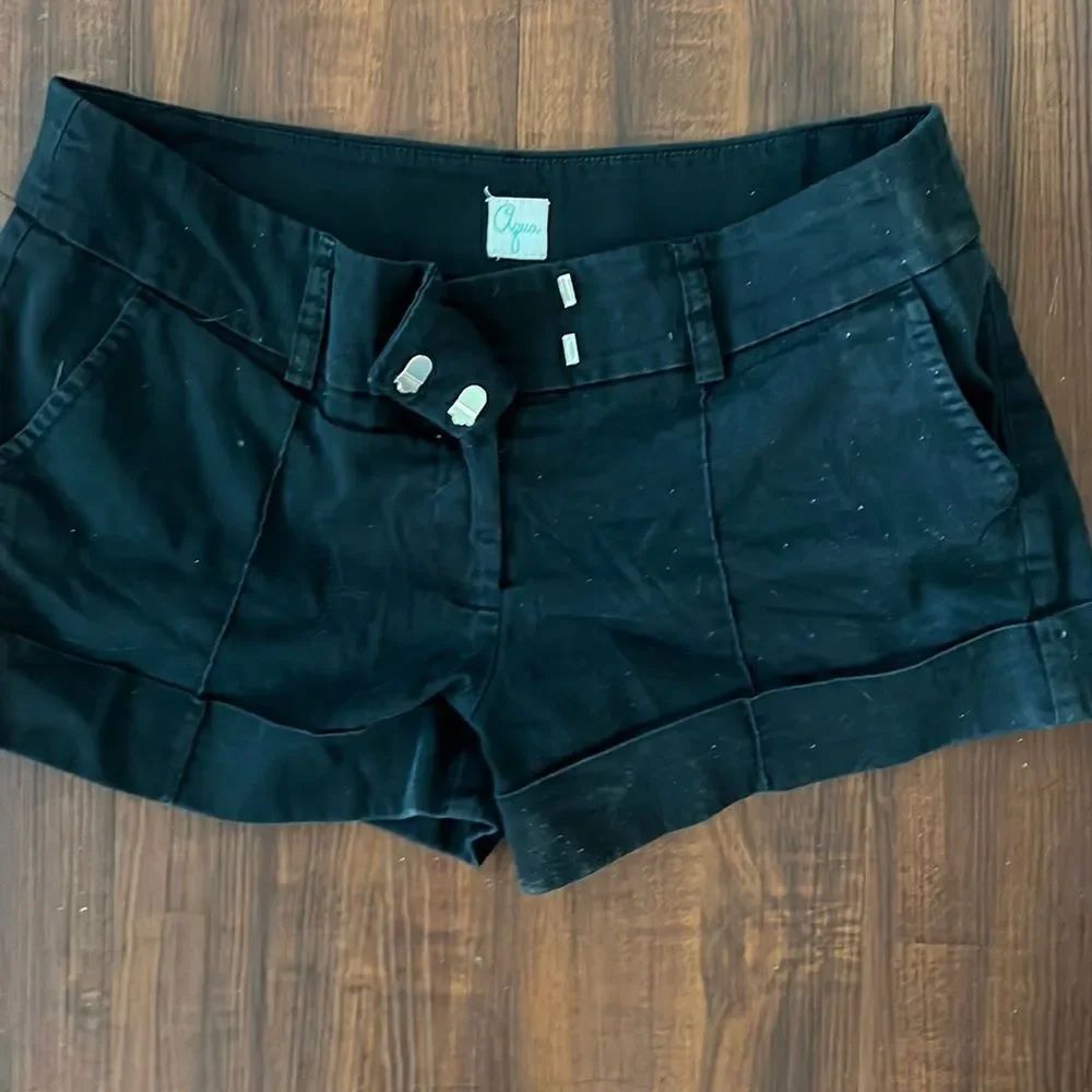Aqua Black Shorts - Size Small - Great Condition